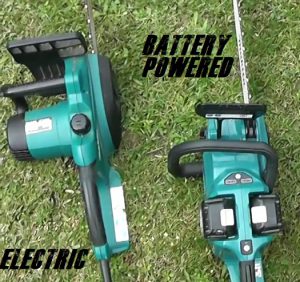 Electric Vs Battery Chainsaw Comparisons