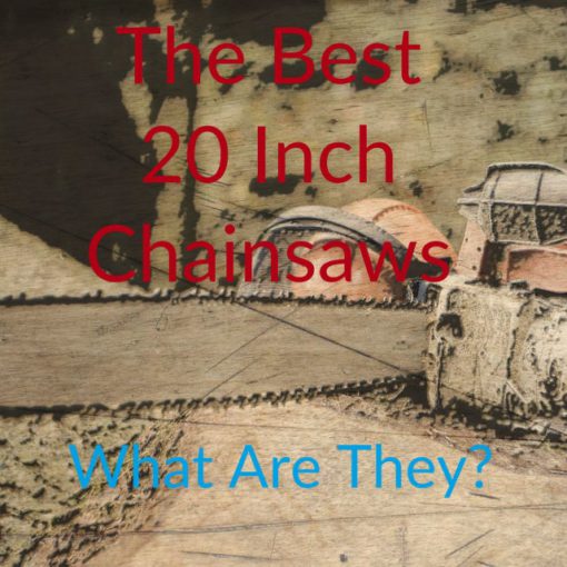 Best 20 Inch Gas Chainsaws In 2019