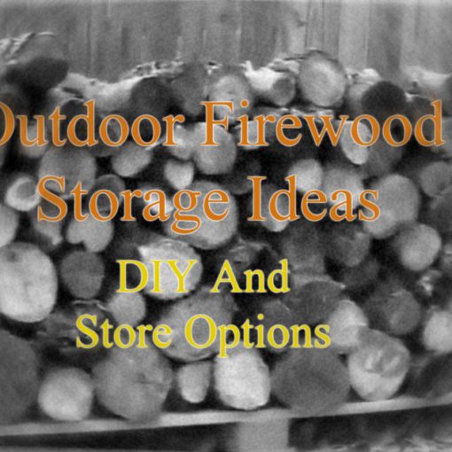 Outdoor Firewood Storage Racks